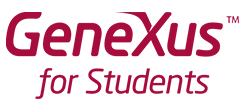 GeneXus for Students logo